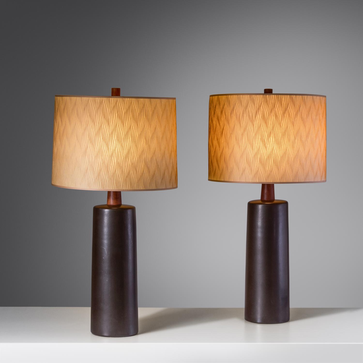 Pair of Monumental Table Lamps Marshall Studios, USA