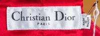 A Christian Dior Red Skirt Suit, Size 10.