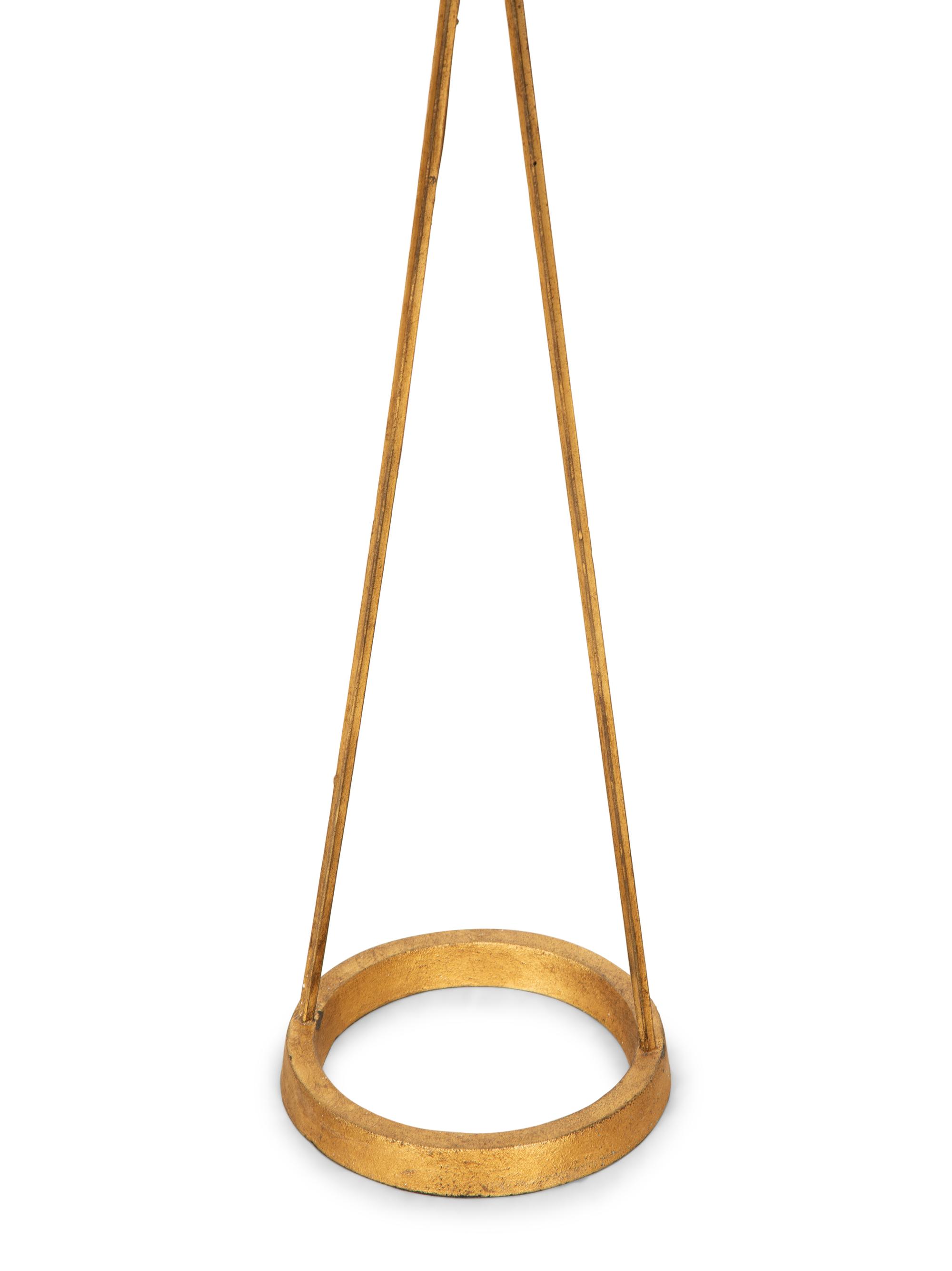 A Pair of Contemporary Metal Floor Lamps
