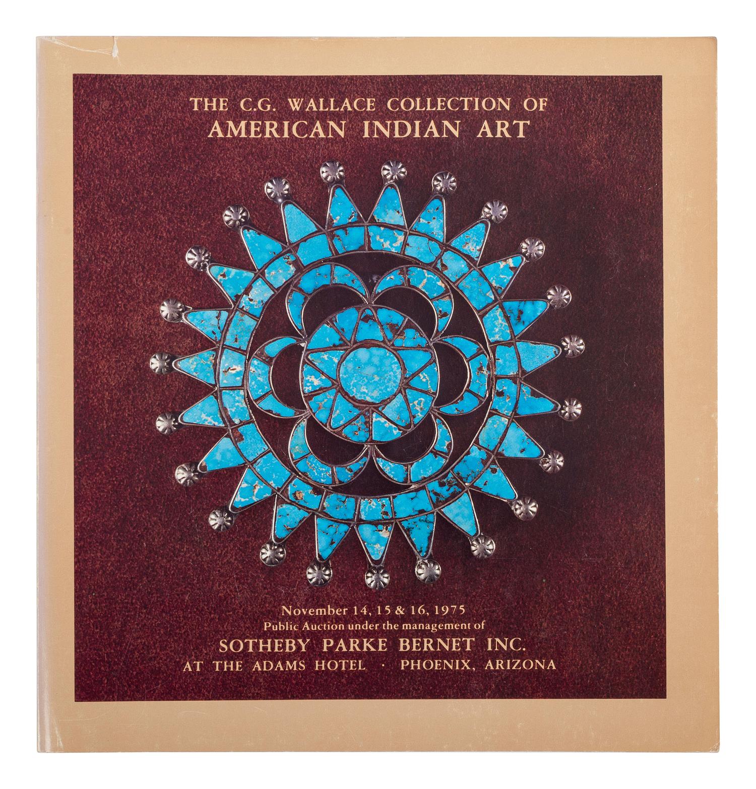 [PERIODICAL] The C.G. Wallace Collection of American Indian Art at Sotheby Parke Bernet