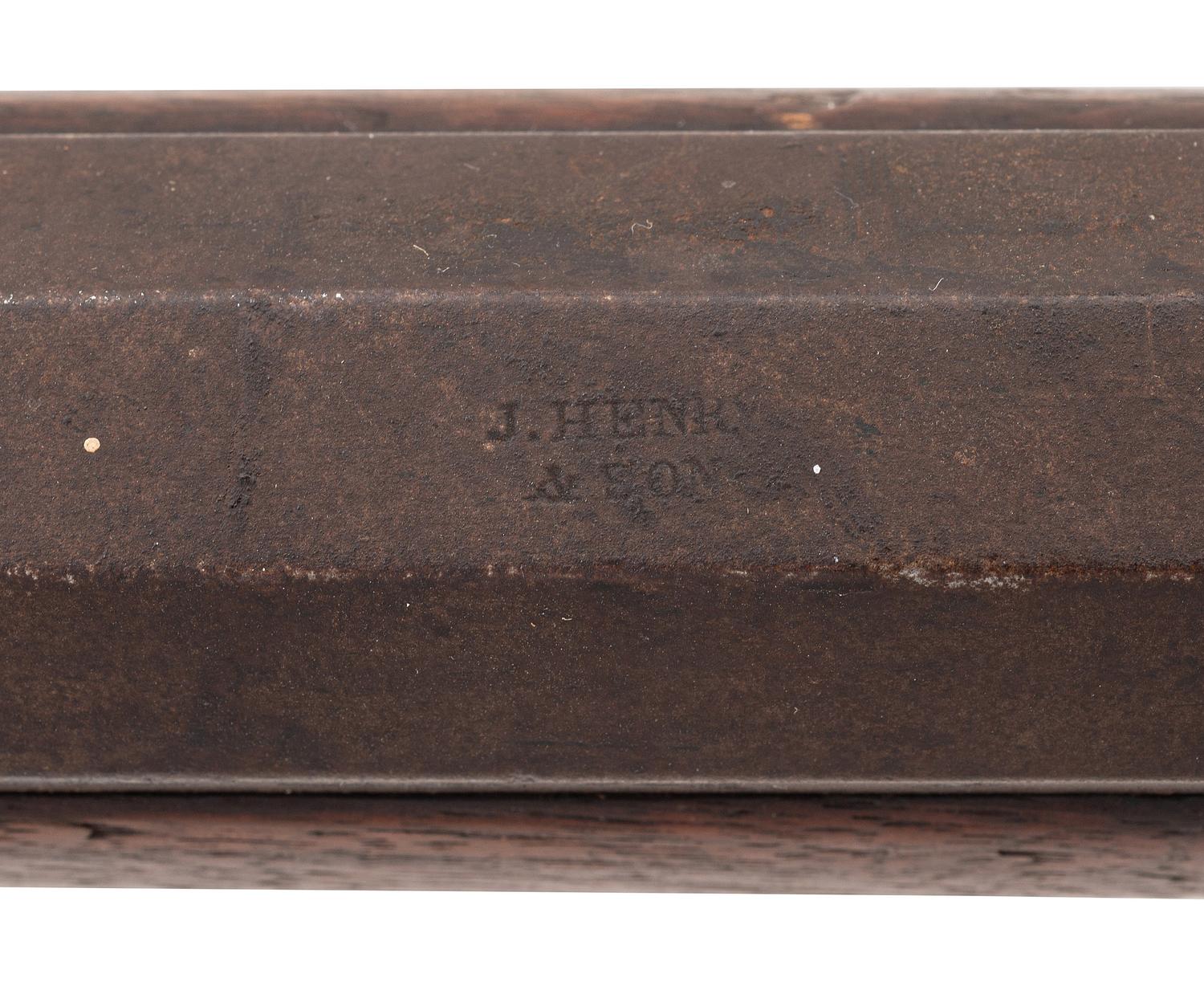 J. Henry & Son Heavy Barrel Percussion Plains Rifle