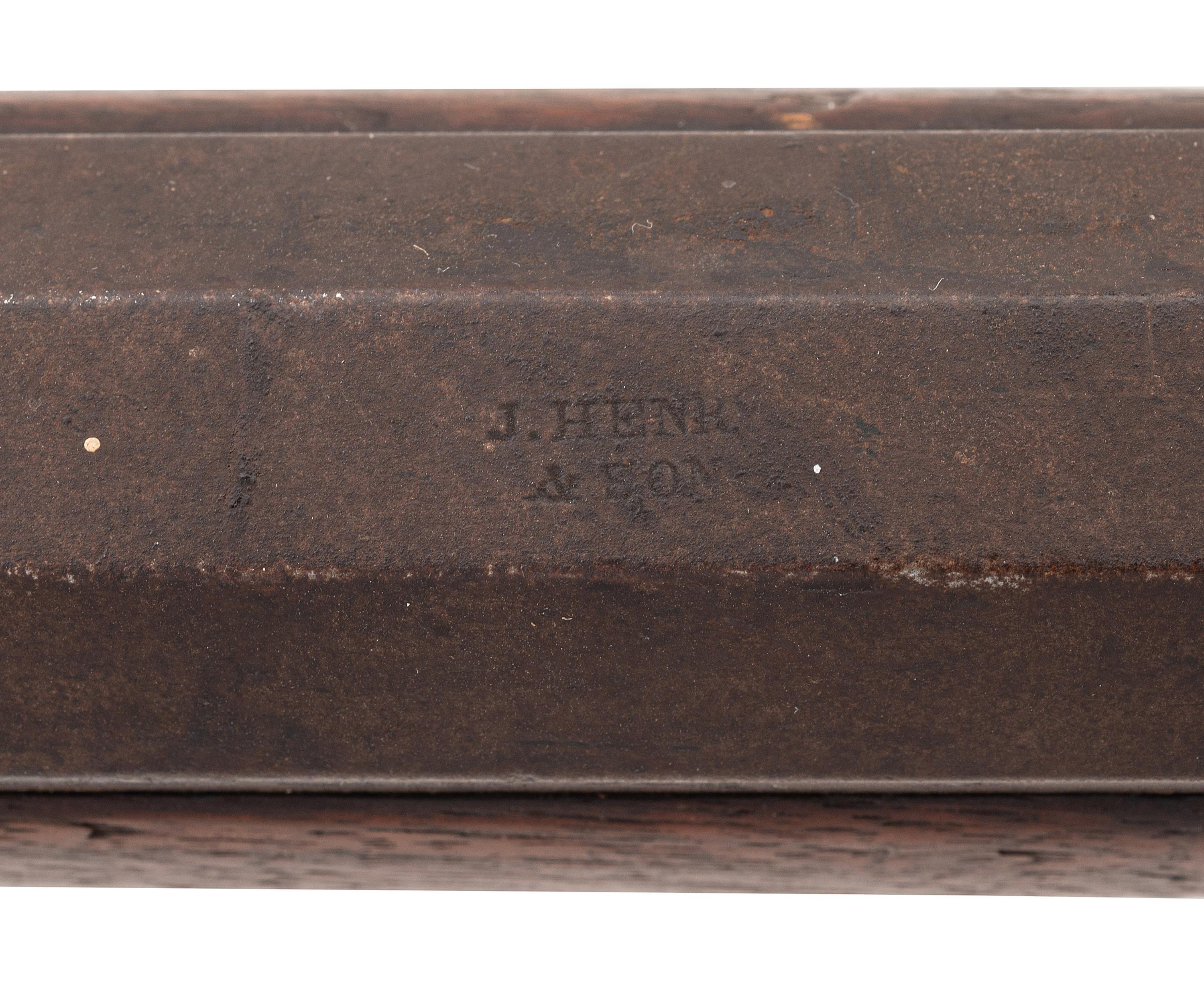 J. Henry & Son Heavy Barrel Percussion Plains Rifle