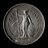 A United Kingdom: Hong Kong 1909-B Silver Trade Dollar