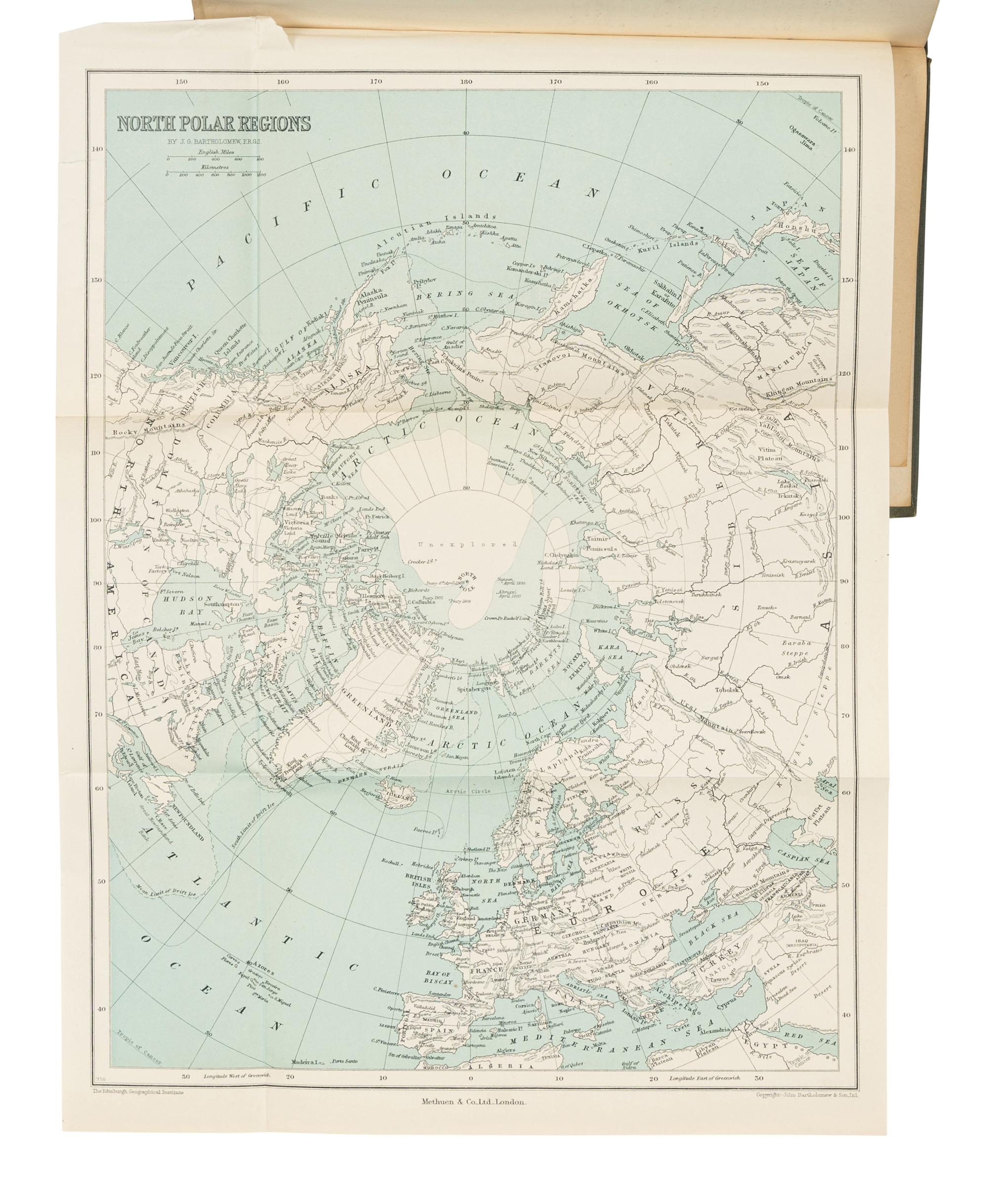 [POLAR BIBLIOGRAPHY, EXPLORATION, & REFERENCE]. A group of 9 works, including: