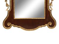 A Federal Mahogany and Giltwood Mirror