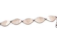 Navajo and Pueblo Sterling Silver Link Bracelets