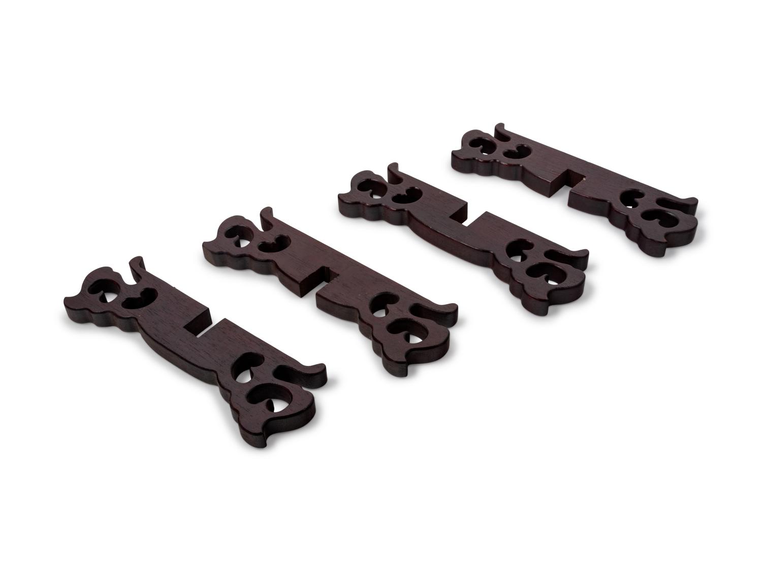 Twenty-one Chinese Hardwood Stands