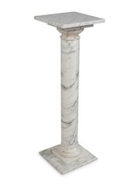 A Continental Marble Pedestal
