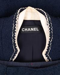 Chanel Haute Couture Wool Tweed Skirt Suit with Removable Facings, Spring/Summer 1997
