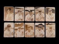 A Group of 44 1940s Original George Burke Chicago Cubs Photographs Owned by Jimmie Wilson,