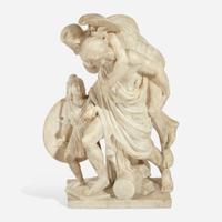 After the Antique, 'Aeneas Carrying his Father Anchises and Ascanius' Italian, late 19th century