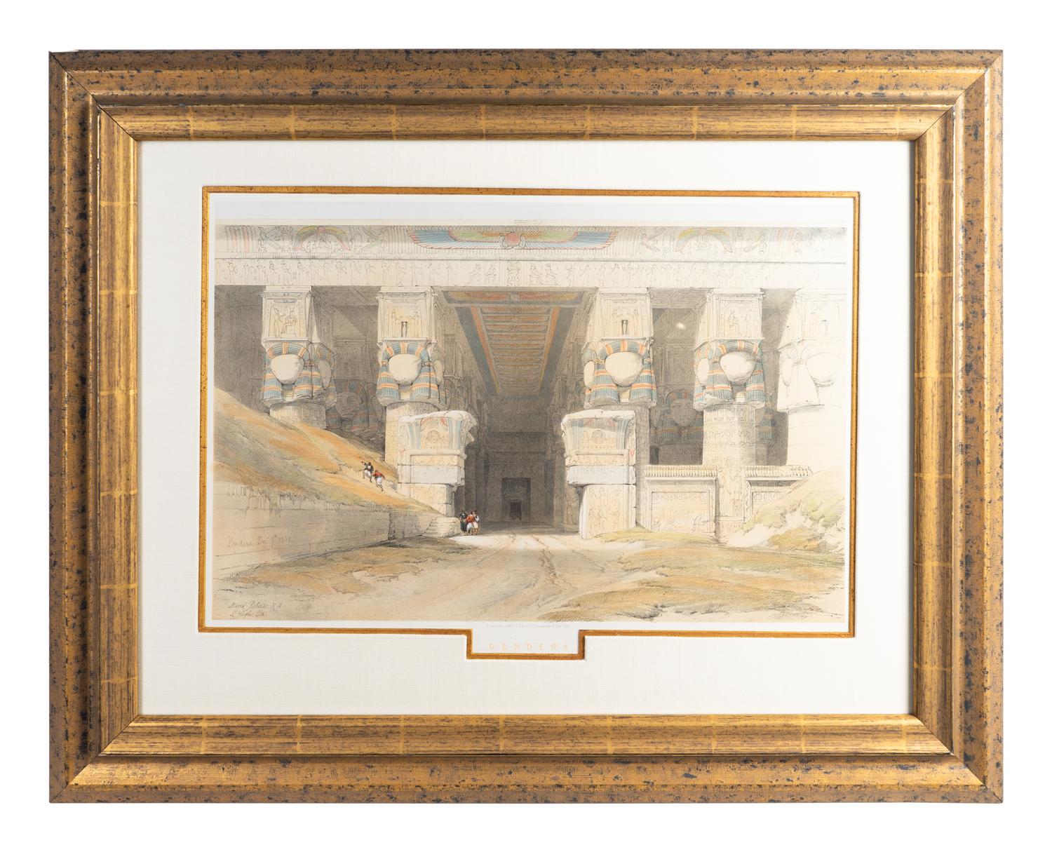 David Roberts (Scottish, 1796-1849) Eight Views of Egypt, Nubia and the Holy Land