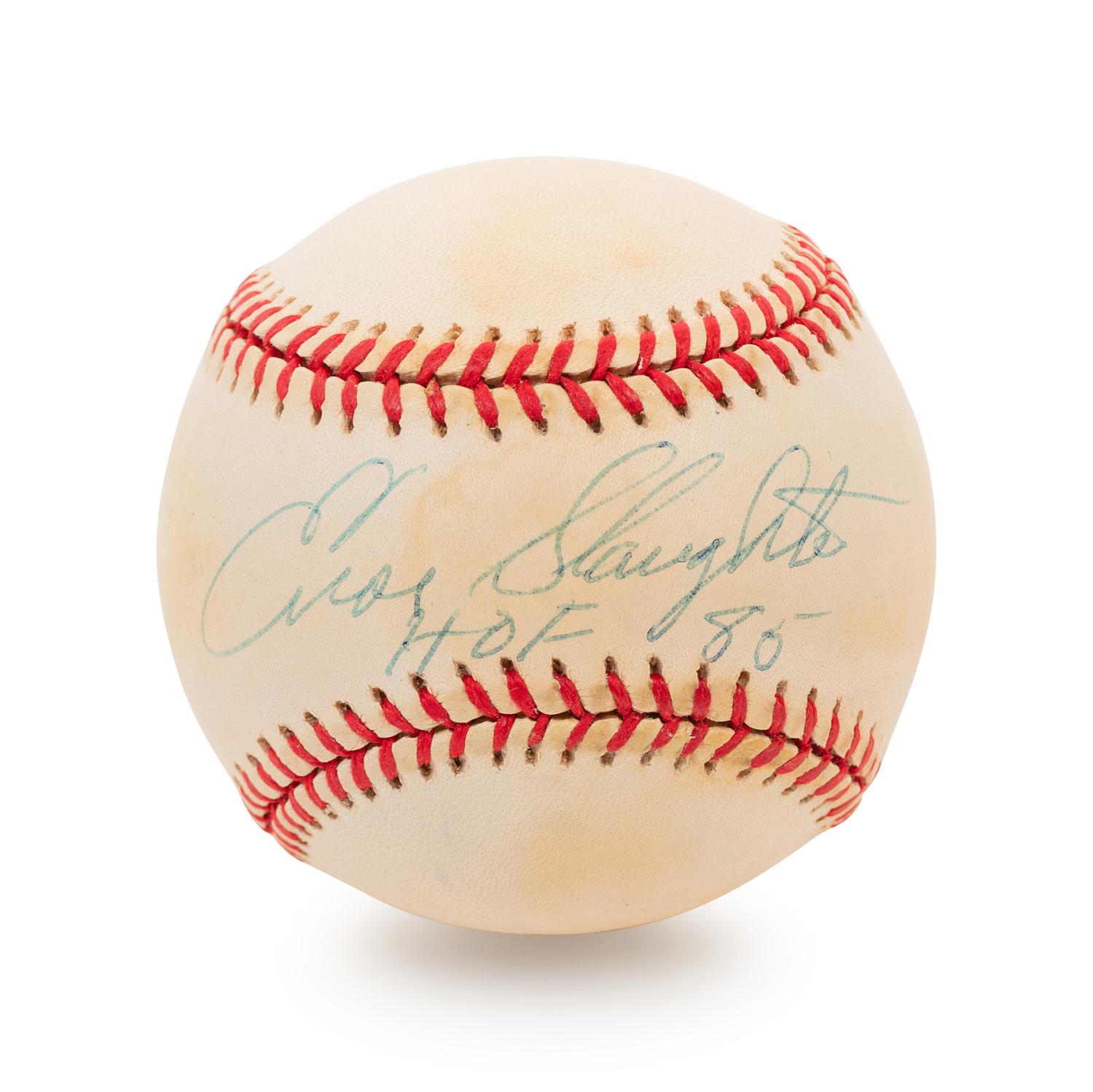 A Group of Seven Hall of Fame Signed Autograph Baseballs (BAS Beckett Authentication Services Certified),