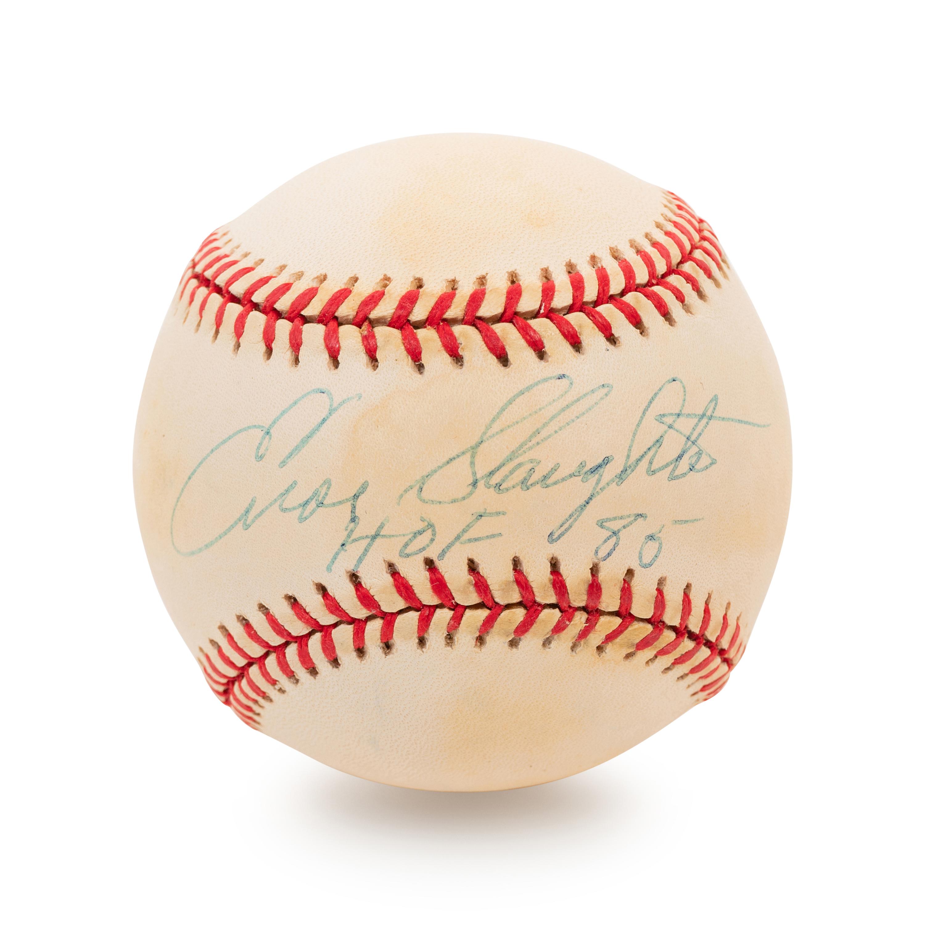A Group of Seven Hall of Fame Signed Autograph Baseballs (BAS Beckett Authentication Services Certified),