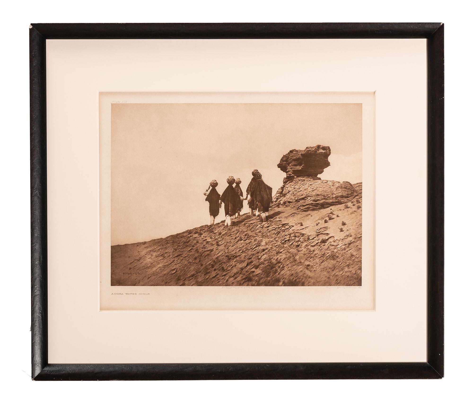 CURTIS, Edward S. (1868-1952). Complete Portfolio XVI of 36 photogravures from The North American Indian .