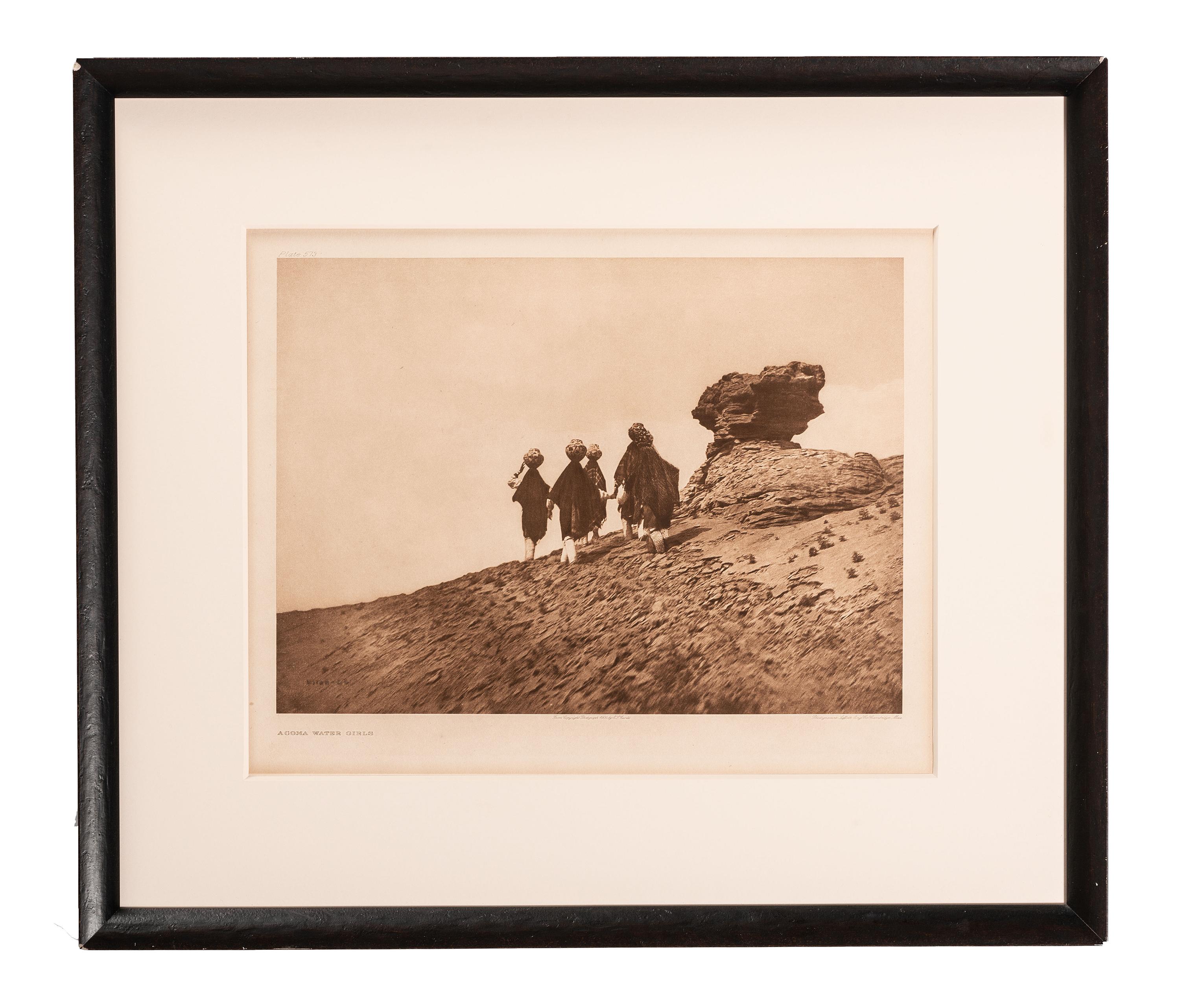 CURTIS, Edward S. (1868-1952). Complete Portfolio XVI of 36 photogravures from The North American Indian .