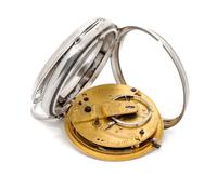 A Sterling Silver Open Face Pocket Watch, John Harris,