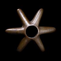 An Inca Bronze Mace Head