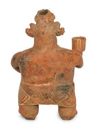 A Colima Terracotta Statuette