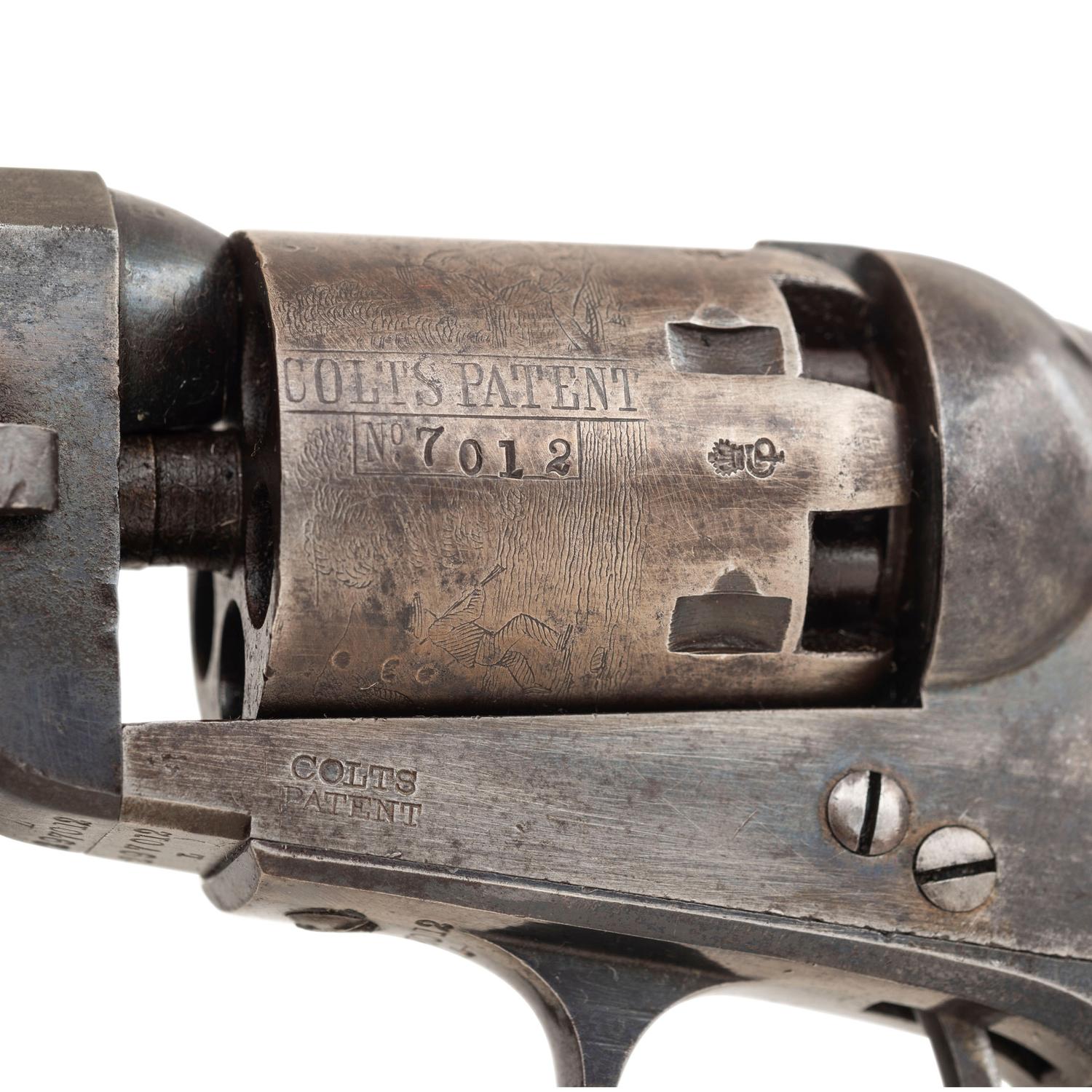 London Cased & Proofed New York Address Colt Model 1849 Pocket Revolver