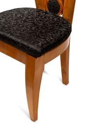 A Set of Eight Art Deco Style Dining Chairs