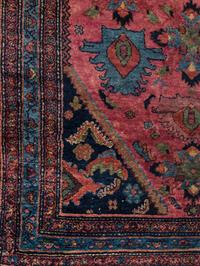 A Hamadan Wool Rug