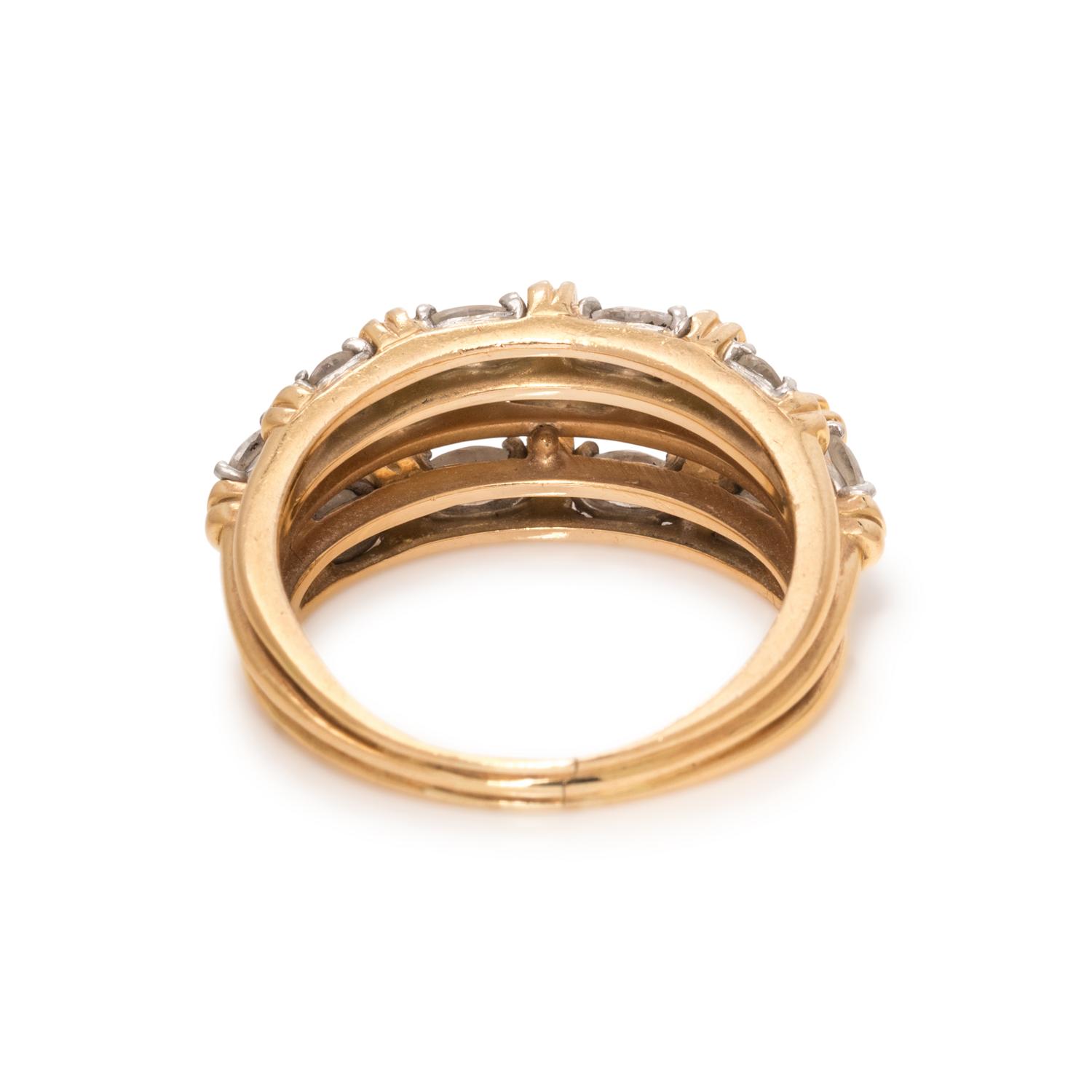 OSCAR HEYMAN & BROTHERS, DIAMOND RING