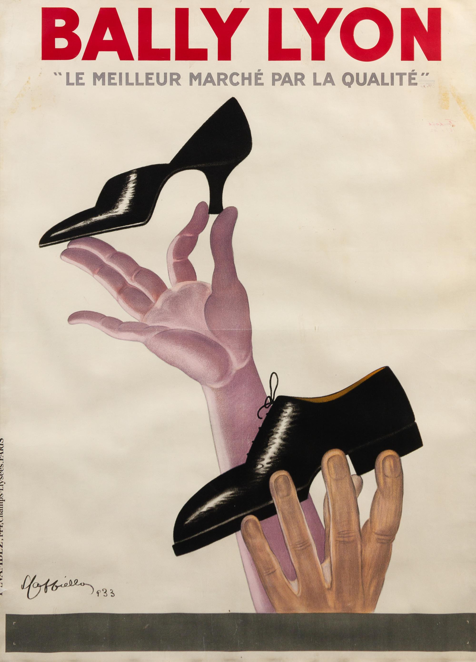 Leonetto Cappiello, (French, 1875-1942), Bally Lyon, 1933