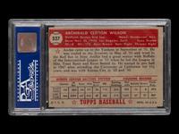 A 1952 Topps Archie Wilson High Number Baseball Card No. 327 (PSA 6 EX-NM)
