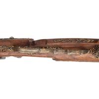 Contemporary Flintlock Jaeger Rifle in the Style of Jonas Schertiger The Younger