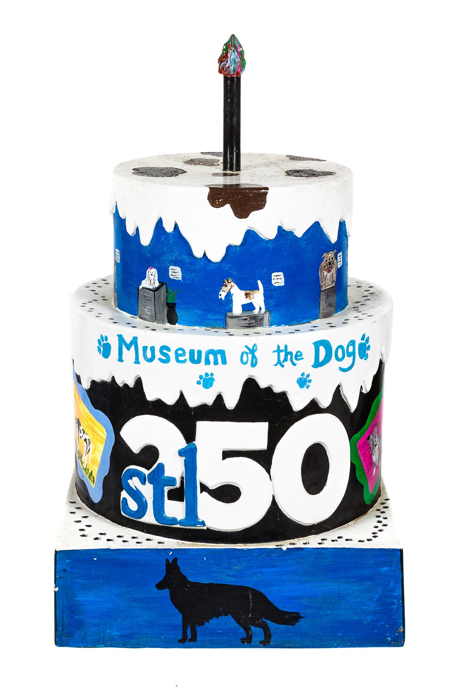 A St. Louis 250th Anniversary Cake Height 53 inches.