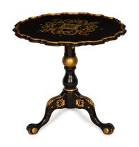 A Victorian Style Painted Side Table