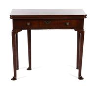 A George III Mahogany Card Table