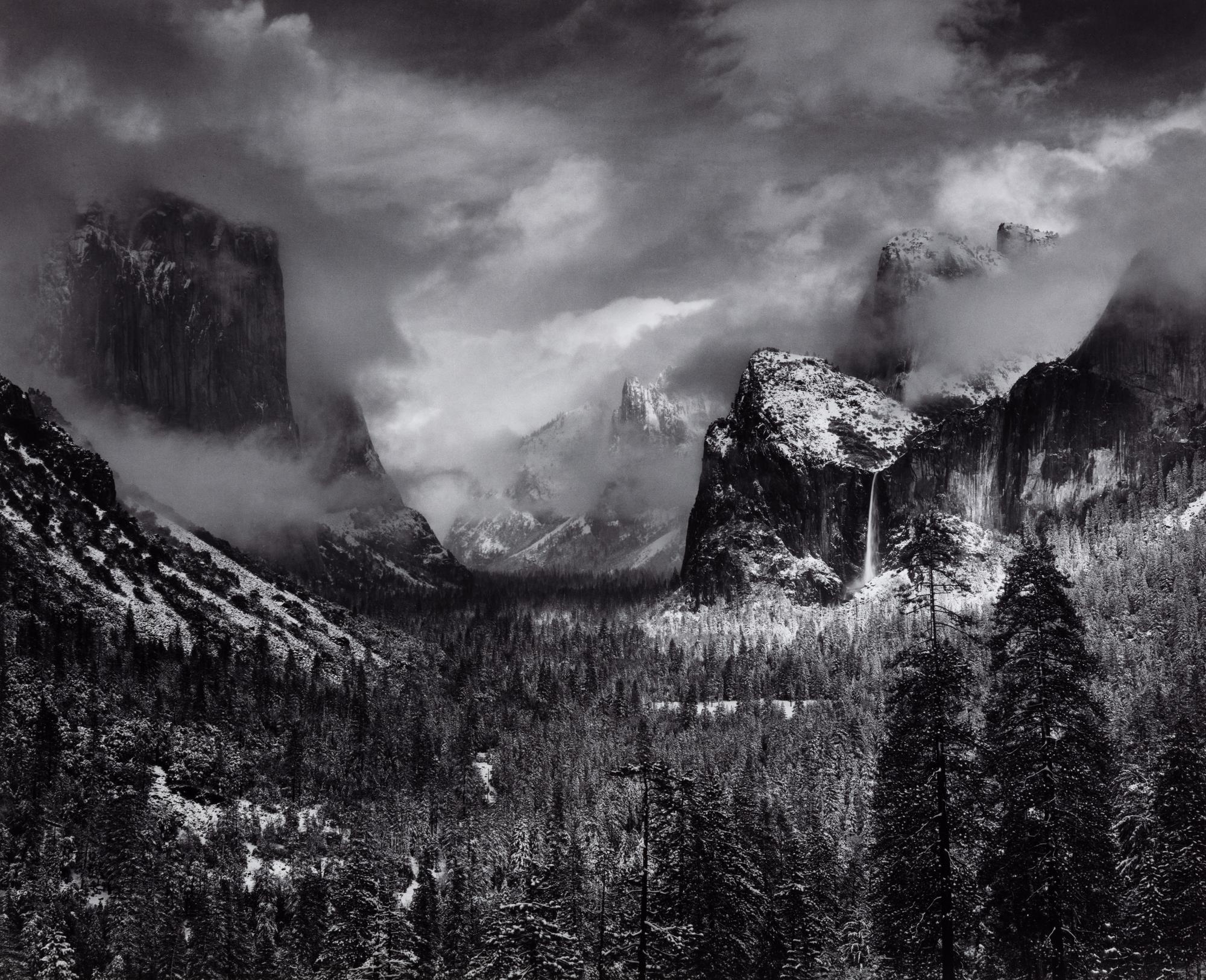 Ansel Adams (1902-1984) Clearing Winter Storm, Yosemite National Park, c. 1937