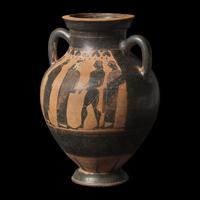 An Attic Black-Figured Amphora