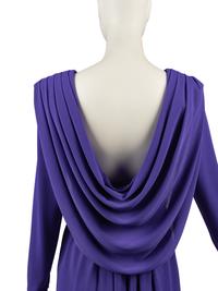 Four Designer Dresses: Estevez, Scaasi, Adolfo, and Bessi, 1970-80s