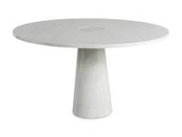 A Marble Pedestal Table