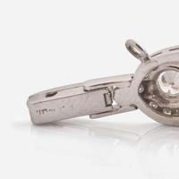 A Platinum and Diamond Hamilton Ladies Watch Art Deco, c.1920
