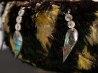 Pomo Gift Basket, with Abalone Shell Drops