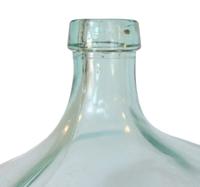 A Green Glass Wine Vessel 17" W x 17" D x 22.5" H — Germany, 20th Century