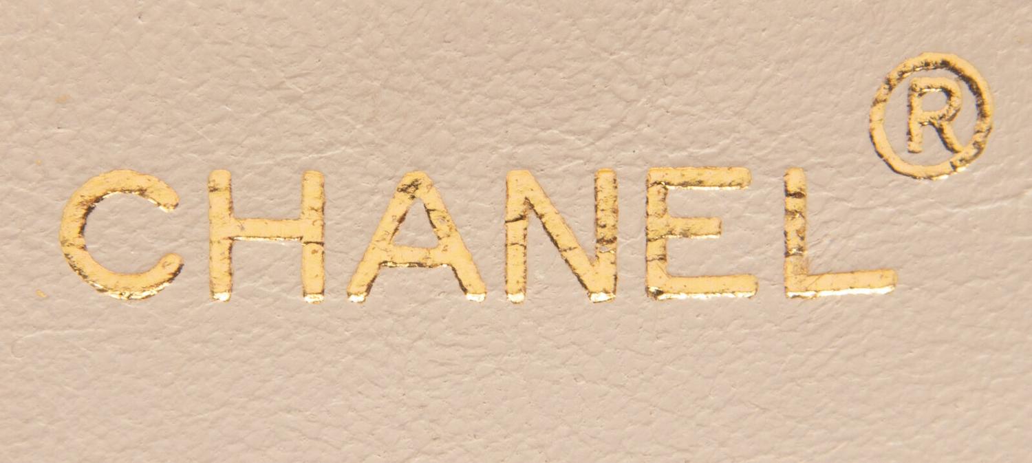 Chanel Small Quilted Gold Leather Camera Bag