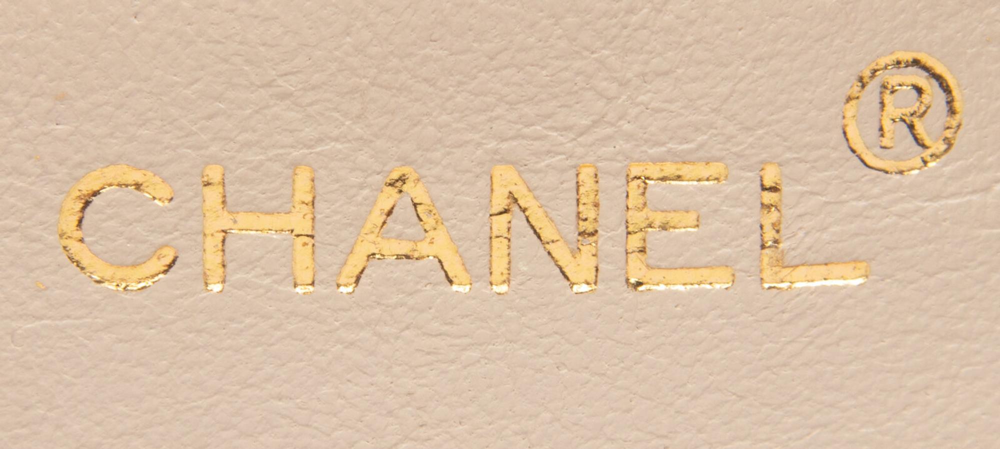 Chanel Small Quilted Gold Leather Camera Bag