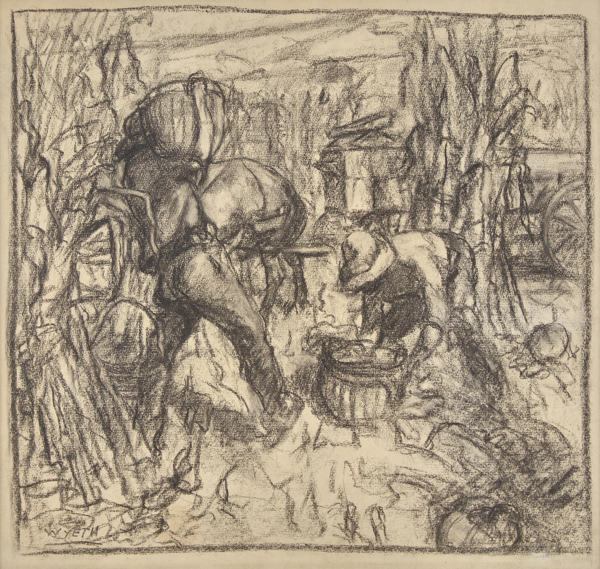 Untitled (Farm Scene) , c. 1938-42