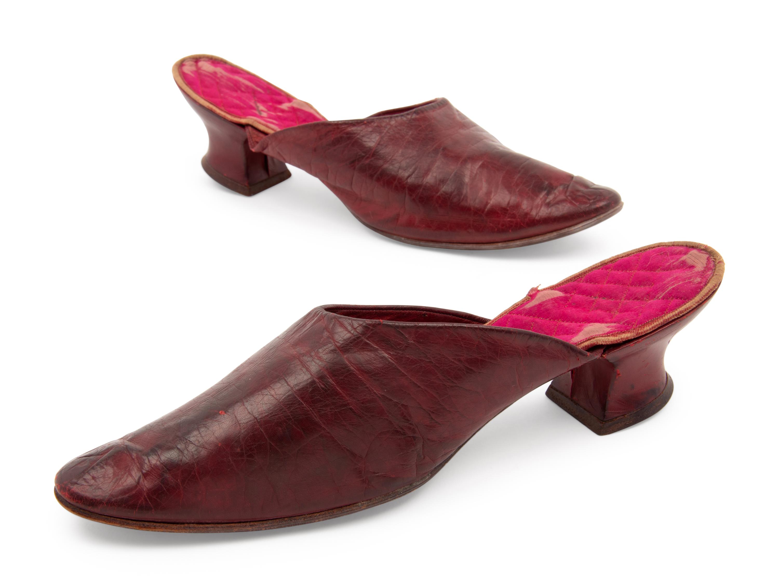 Collection of Nine Pairs of Shoes, c1830s - 1940s