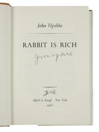 UPDIKE, John (1932-2009). [Rabbit novels]. Comprising: Rabbit Run . 1960. -- Rabbit Redux . 1971. -- Rabbit is Rich . 1981. -- Rabbit at Rest . 1990. New York: Alfred A. Knopf.