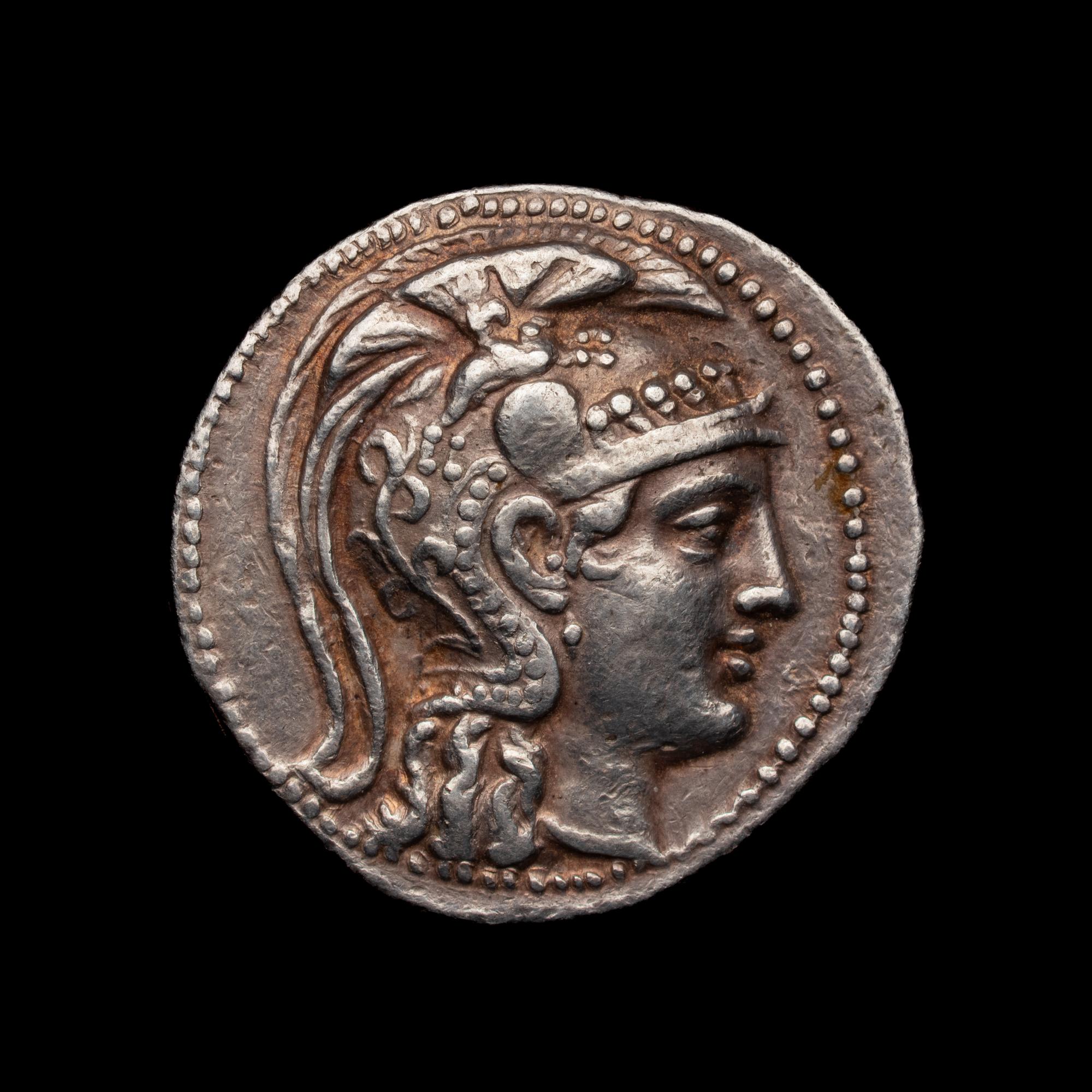 [ANCIENTS] ATTICA. Athens (c. 165-42 BC). AR Tetradrachm (16.3 g, 30mm)