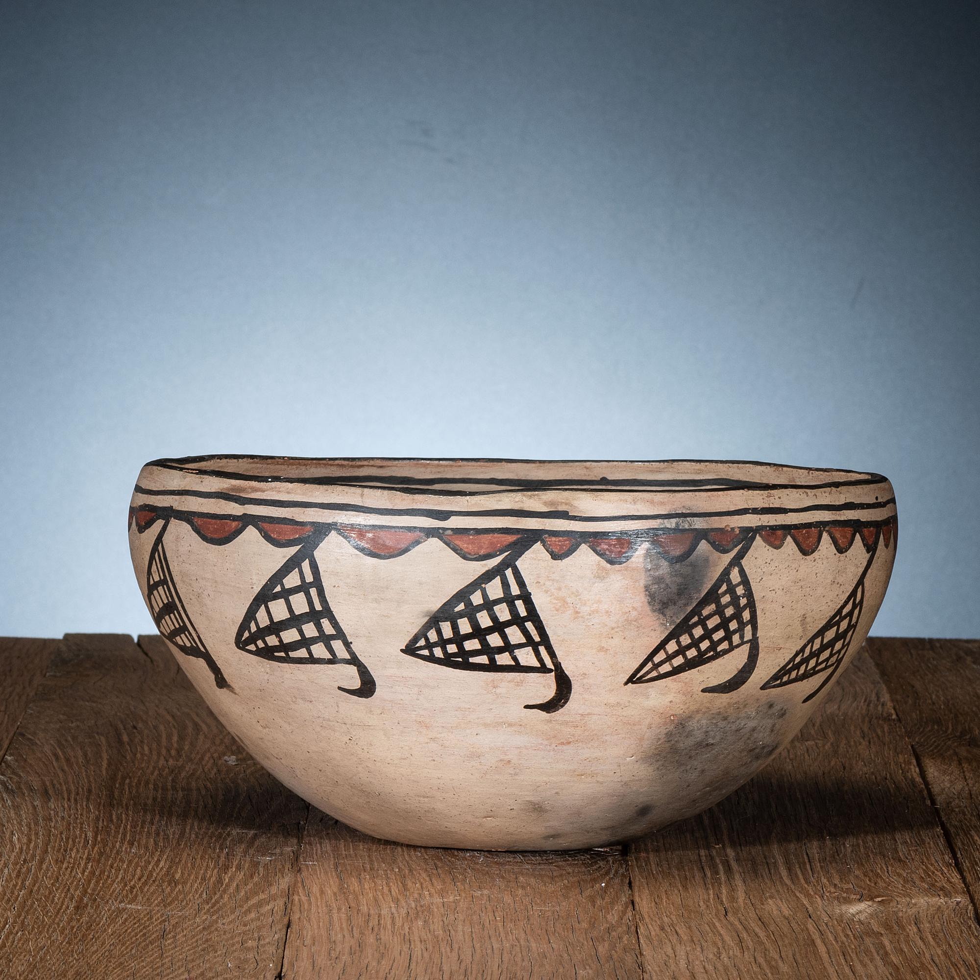 San Ildefonso Polychrome Bowl