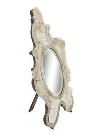 A Venetian Etched Glass Mirror