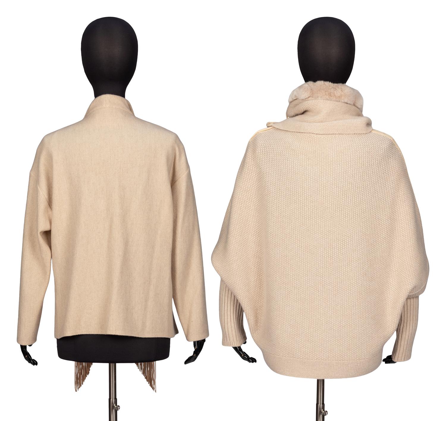 Ralph Lauren & Loro Piana, Two Knit Tops
