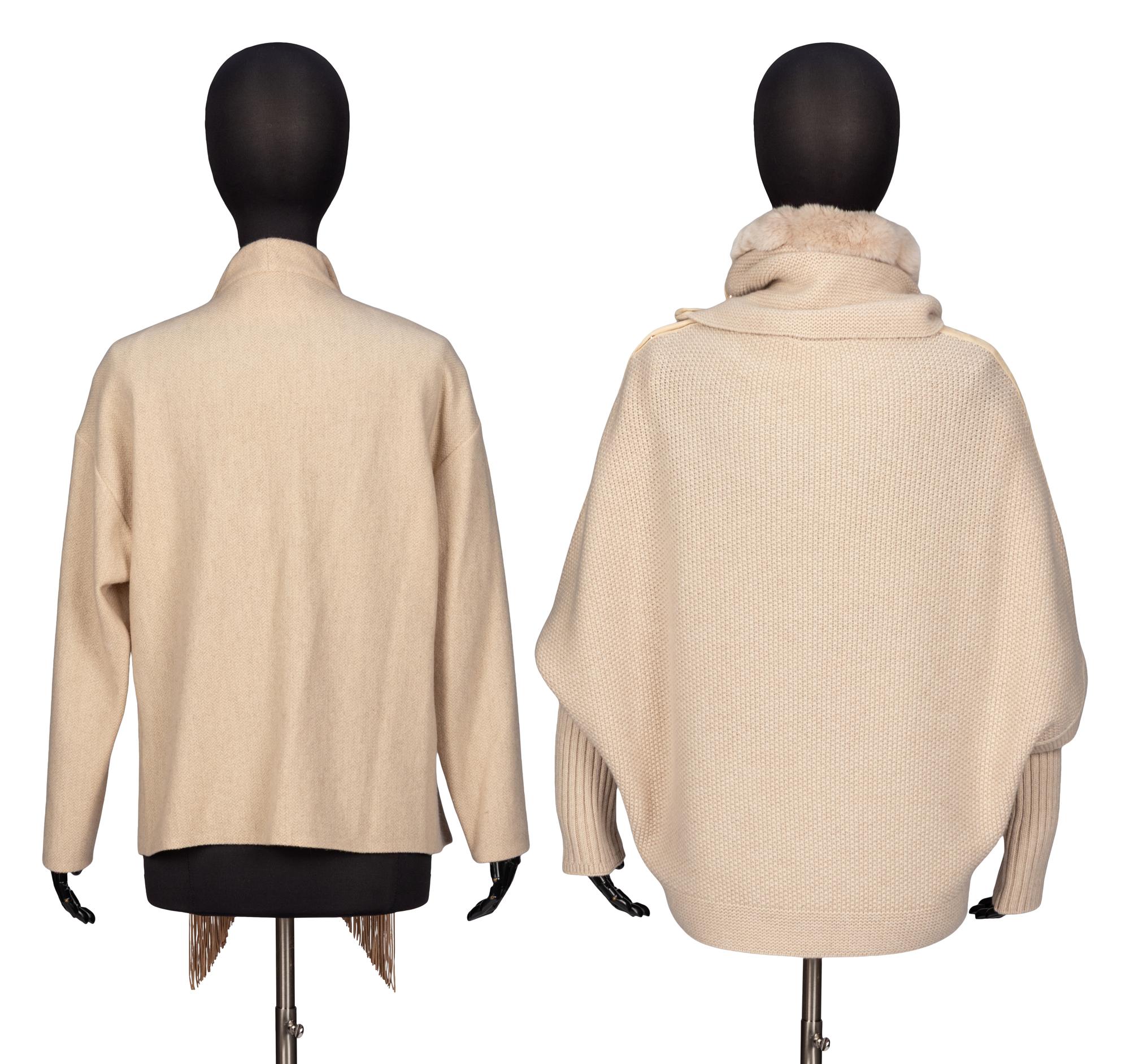 Ralph Lauren & Loro Piana, Two Knit Tops
